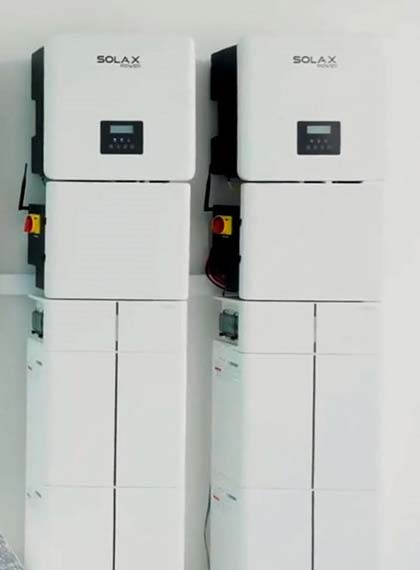 Stockage sur batteries SOLAX Stockage sur batteries SOLAX