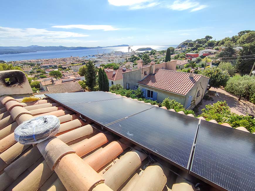  Installation solaire photovoltaïque à La Ciotat